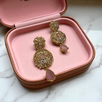 Bollywood Designer Dangle Jewelry for Women, Elegant Statement Earrings